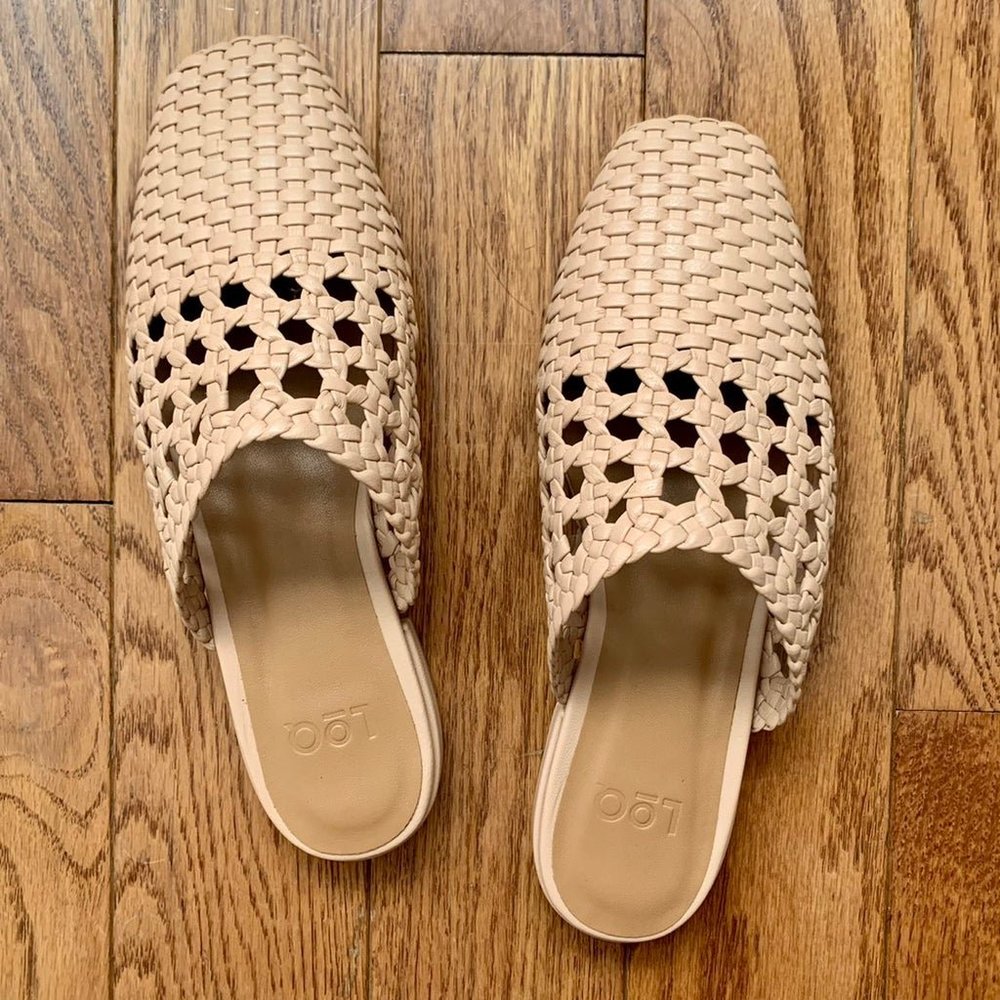 LoQ Beige Pink Marti Mule